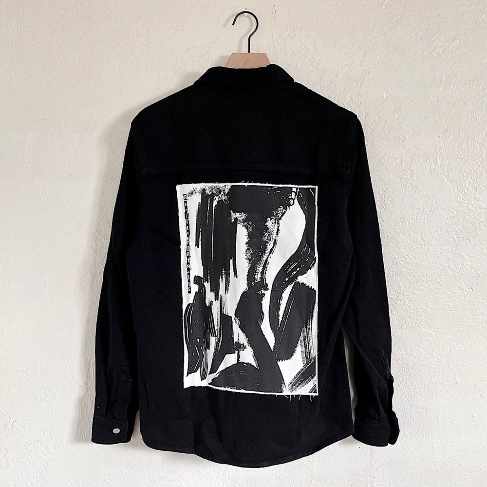 Zara Over Shirt With Patch